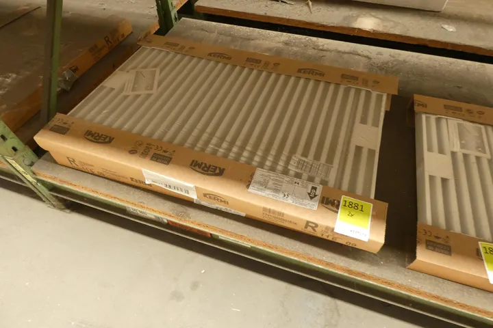 2x Kermi - Heizk. Therm X2 Profil-V Typ 11, BH 600, BL 1400 mm, weiß, AG rechts